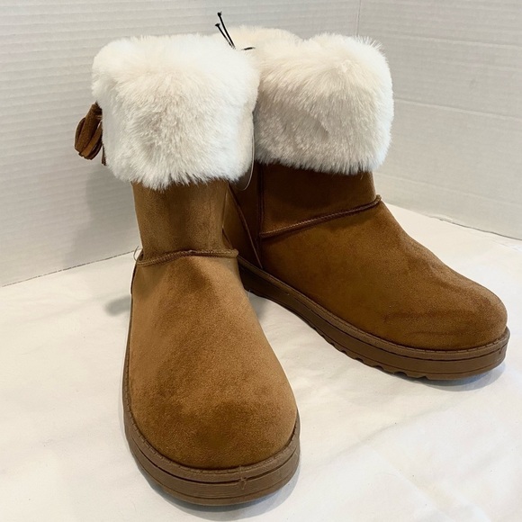 NWT—Cliffs by White Mountain Women's Winter Boots Cognac Size 9.5 - Picture 6 of 11